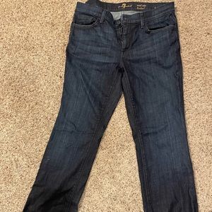Seven jeans, mid rise boot cute size 32